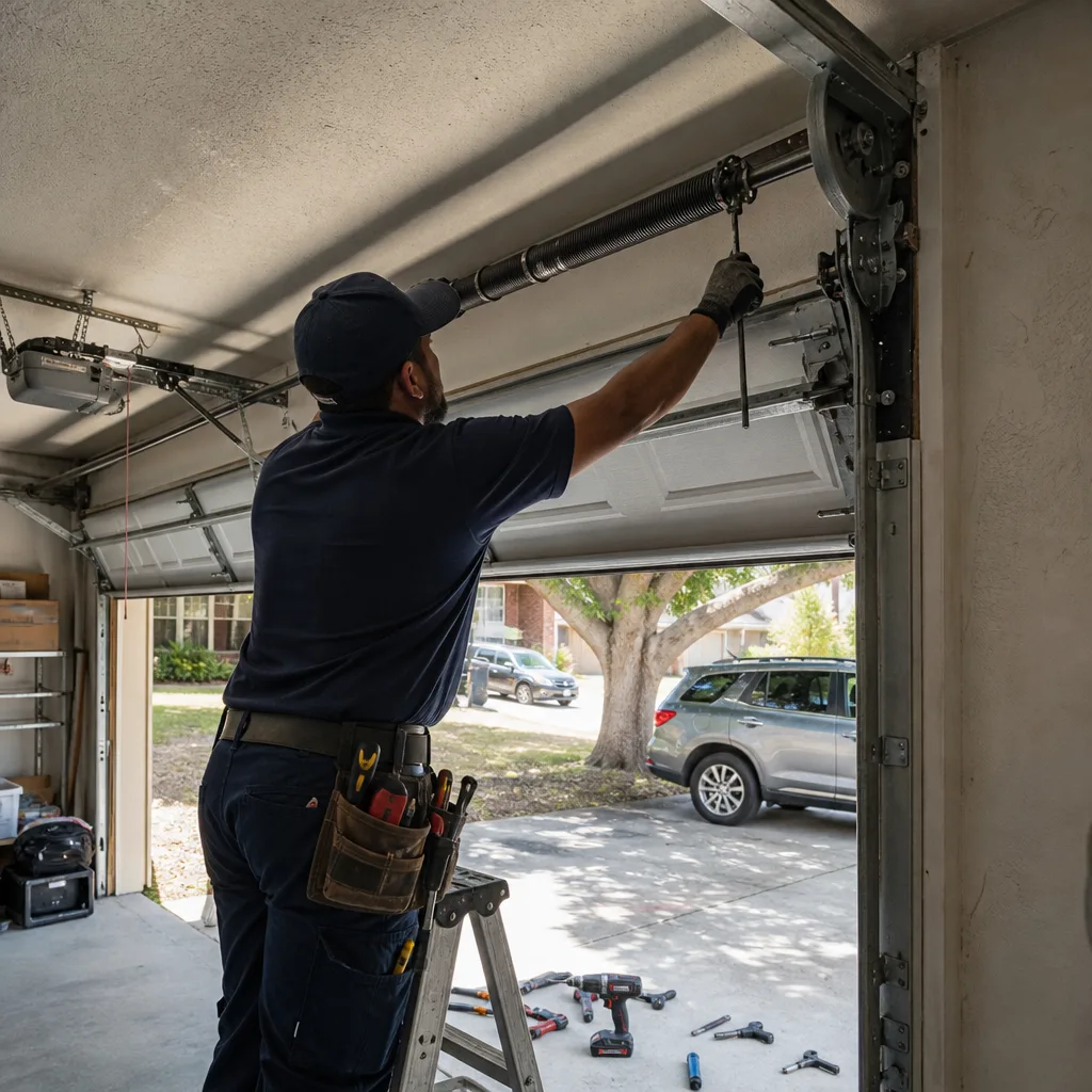 professional garage door cable repair service